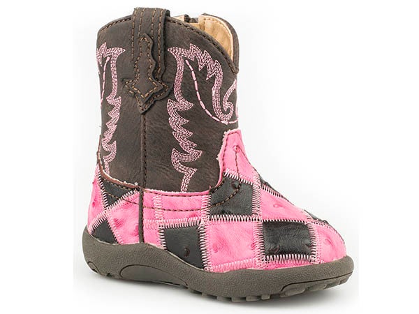 Roper faux discount ostrich boots