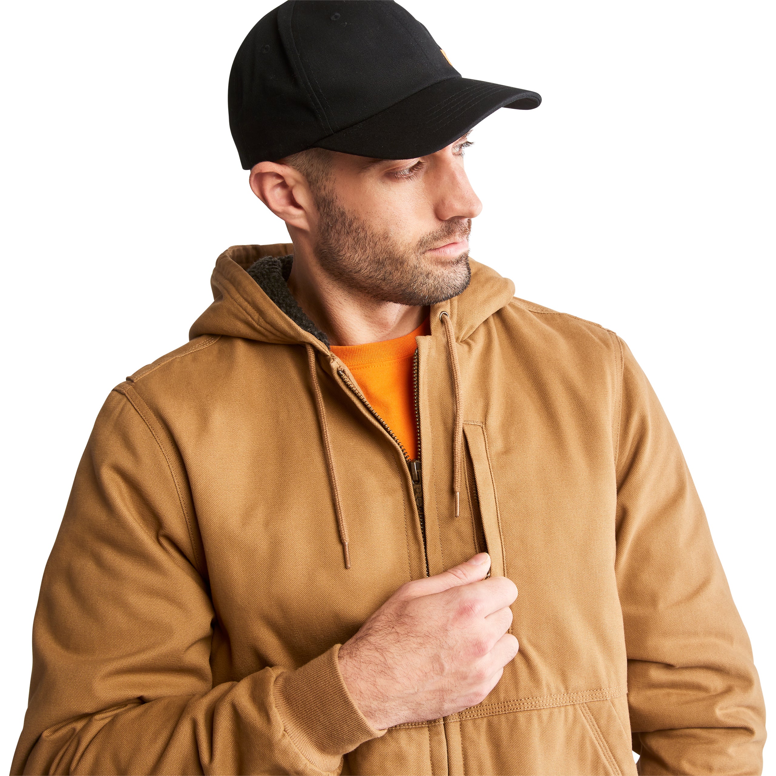 Timberland Pro Gritman Hooded Jacket Dark Wheat Humdinger Boots